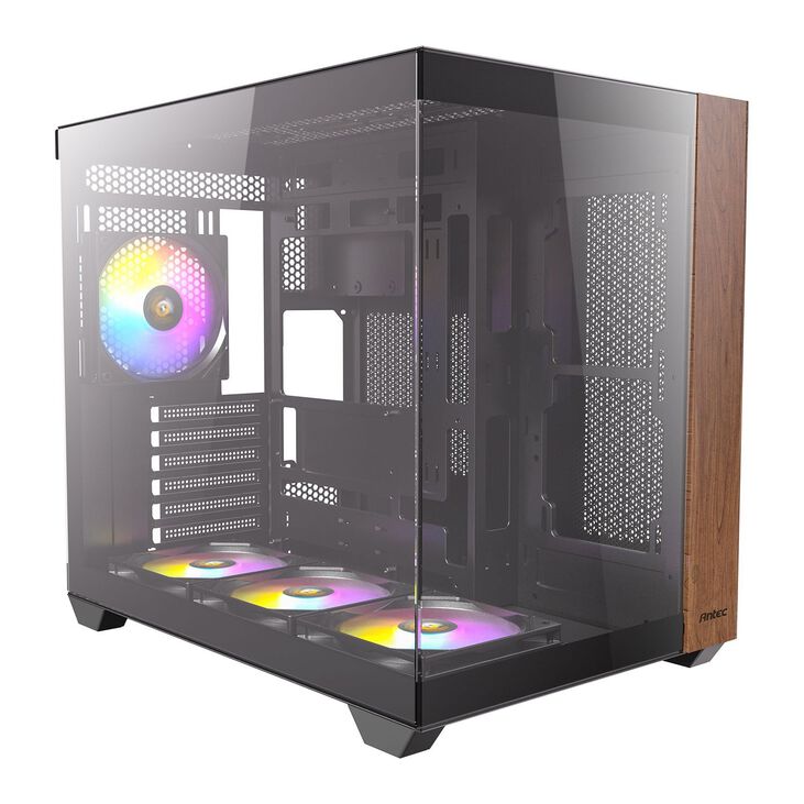 Antec CX800 case, Mid-Tower, ATX, RGB, Tempered Glass - schwarz image number 0