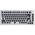 AKKO 5075S RGB QMK Barebone, ISO Layout - moonlight white image number null