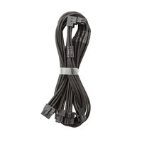 CableMod C-Series Pro Connection Cable - Variant A, 90°, 16-Pin to 4x 8-Pin PCIe, black