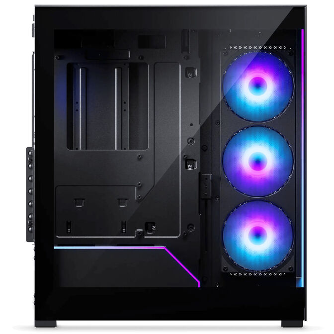 Phanteks NV5X PC-Geh&auml;use, Midi-Tower, E-ATX, Tempered Glass, ARGB - schwarz image number 2