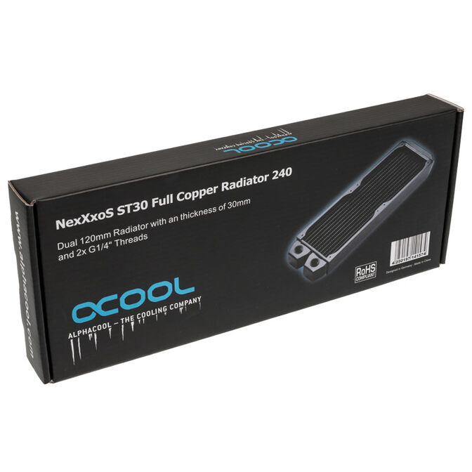 Alphacool NexXxoS ST30 Full Copper 240mm Radiator image number 5