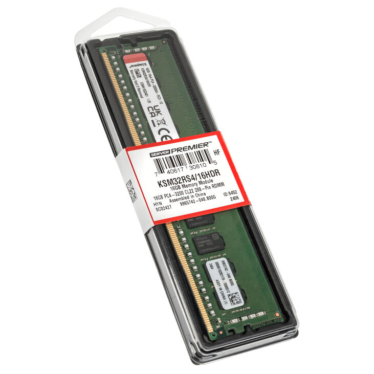 Kingston Server Premier DDR4-3200 RAM, CL22, RDIMM, ECC - 16 GB image number 3