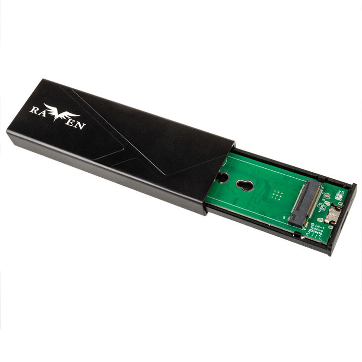 SilverStone SST-RVS03 M.2 SSD enclosure, USB-C image number 1