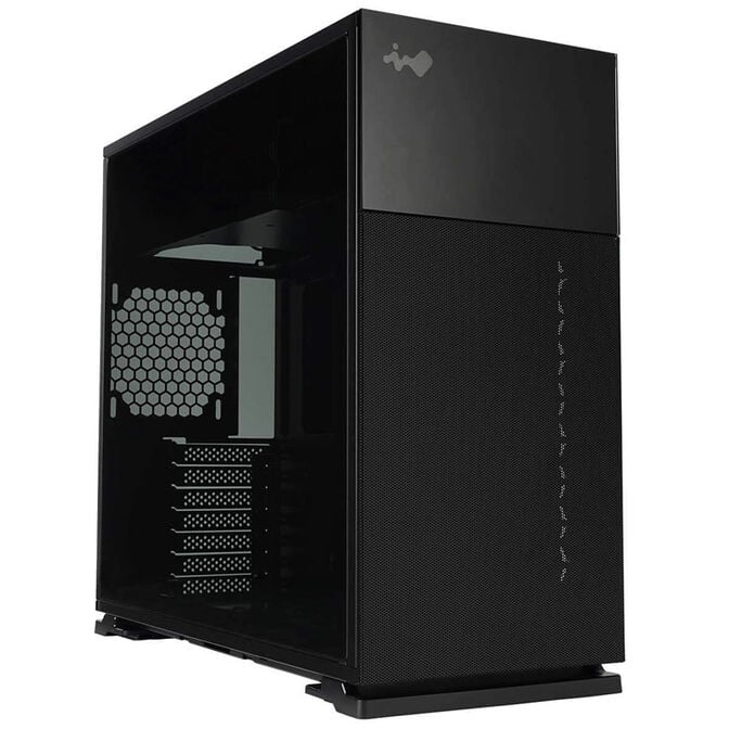 InWin 127 Mid Tower Tempered Glass - Black image number 0