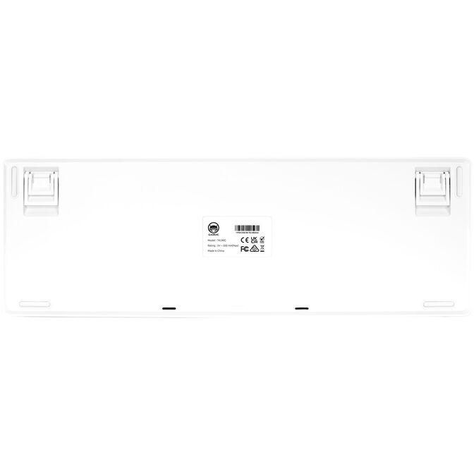 GAMIAC TKL90G Gaming Keyboard, Kailh Red Switches, RGB - white/red image number 5