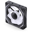 Jonsbo ZL-120BR L&uuml;fter, Reverse Blade, PWM, ARGB - 120mm, schwarz, 3er-Pack image number null
