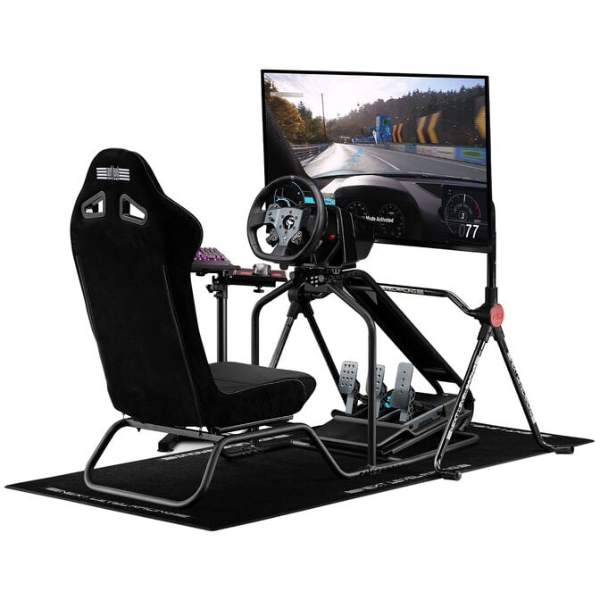Next Level Racing RC Essential Simulator Cockpit, GT seating position, SIMAERO mesh - black image number 3