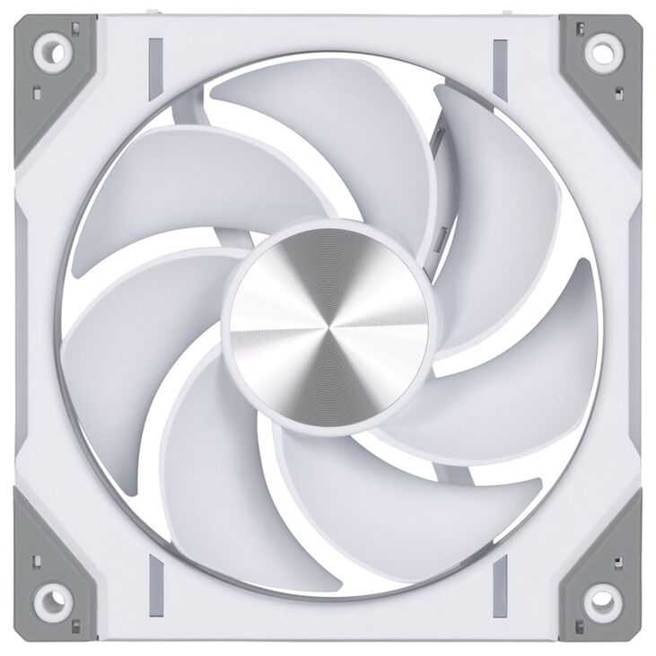 PHANTEKS D30 PWM Reverse Airflow D-RGB fan, Triple Pack - 120mm, white image number 3