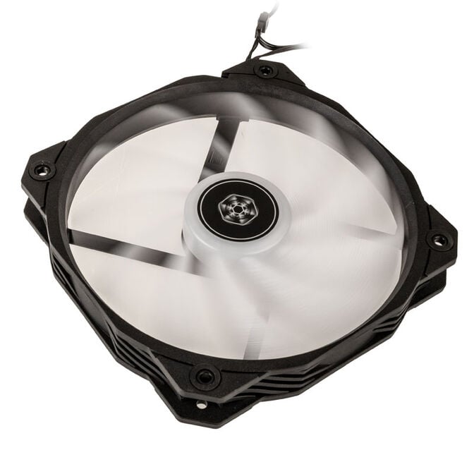 SilverStone Shark Force L&uuml;fter, ARGB - 160 mm, schwarz image number 1