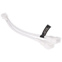 Alphacool Y-Splitter 4-Pin auf 2x 4-Pin PWM 15cm - wei&szlig;