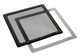DEMCiflex Dust Filter 140mm, square - black/black