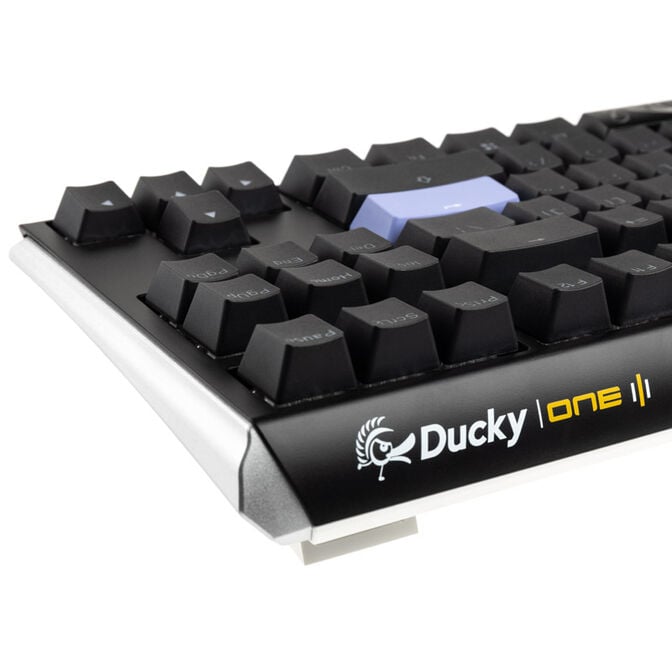 Ducky One 3 Classic Black/White TKL Gaming Keyboard, RGB LED - MX-Black (US) image number 6