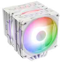 Alpenföhn Brocken 4 Max ARGB CPU cooler - 2x 120mm, white