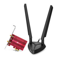 TP-Link Archer TXE75E WLAN-Adapter, Wi-Fi 6E, Bluetooth 5.2, PCIe - schwarz
