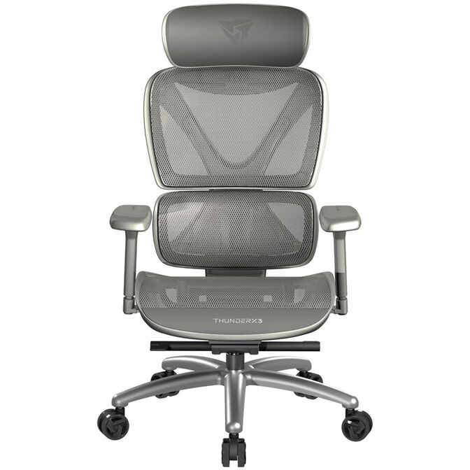 ThunderX3 XTC Ergonomischer B&uuml;rostuhl - grau image number 1