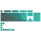 Glorious GPBT Keycaps - 115 PBT Tastenkappen, ISO, UK-Layout, Rain Forest