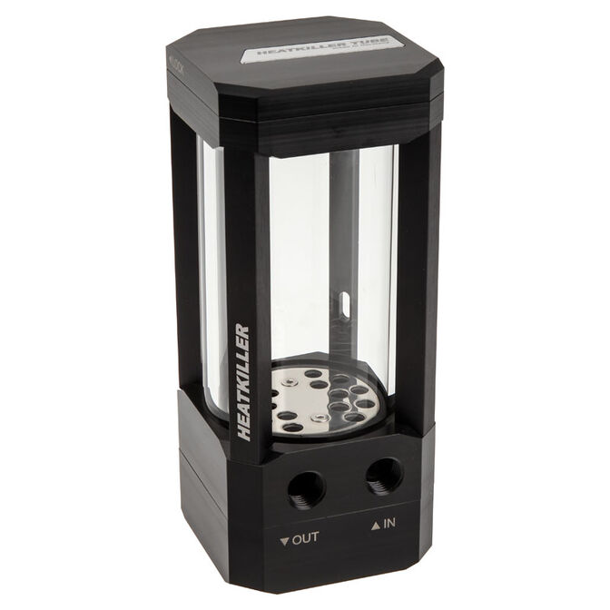 Watercool Heatkiller Tube 100 DDC-Aufsatz-AGB - schwarz image number 0