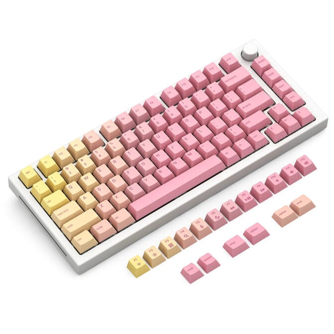Glorious GPBT Keycaps - Pink Grapefruit image number 2