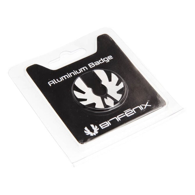 BitFenix Aluminium Logo f&uuml;r Prodigy (M) Geh&auml;use - silber image number 1