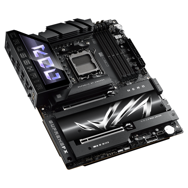 ASUS ROG Crosshair X870E Hero Mainboard, AMD X870E, Sockel AM5, DDR5 image number 5