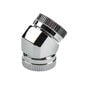 PHANTEKS Glacier Adapter 45 Grad 12mm AD auf 12mm AD Hardtube, chrome silber