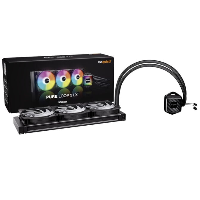 be quiet! Pure Loop 3 LX AIO Cooler - 360 mm image number 4