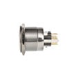 DimasTech Vandalism switch/button 25mm, Silverline Ring - RGB image number null