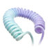 Ducky Premicord Azure Coiled Cable, USB Typ C auf Typ A - 1,8m image number null