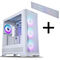 PHANTEKS Eclipse G400A PC Case Bundle + Matrix LED - white