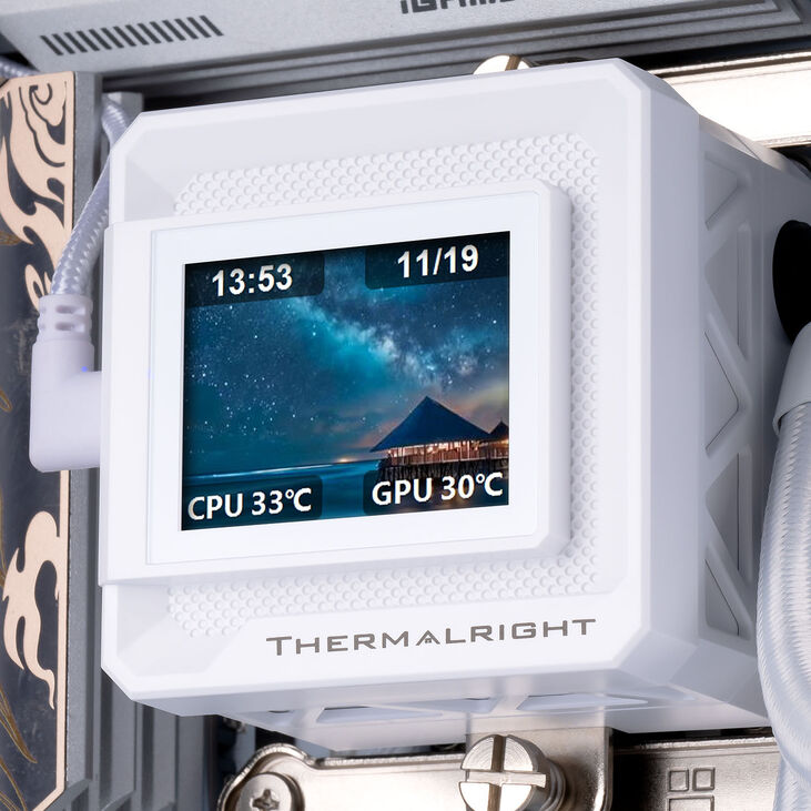 Thermalright Frozen Warframe SE Wasserkühlung, ARGB - 360mm, weiß image number 8