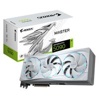 GIGABYTE Aorus GeForce RTX 5090 Master Ice 32G, 32768 MB GDDR7
