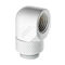 Alphacool Eiszapfen L-connector rotatable G1/4 female to G1/4 female - white