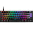 Ducky One 2 Mini Gaming Tastatur, MX-Silent-Red, RGB-LED, schwarz image number null