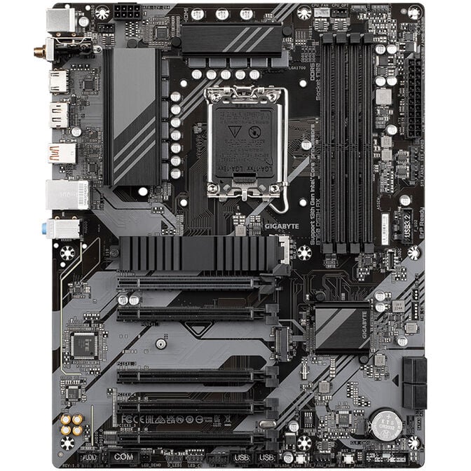 GIGABYTE B760 DS3H AX motherboard, socket 1700, Intel B760, ATX, DDR5 image number 2