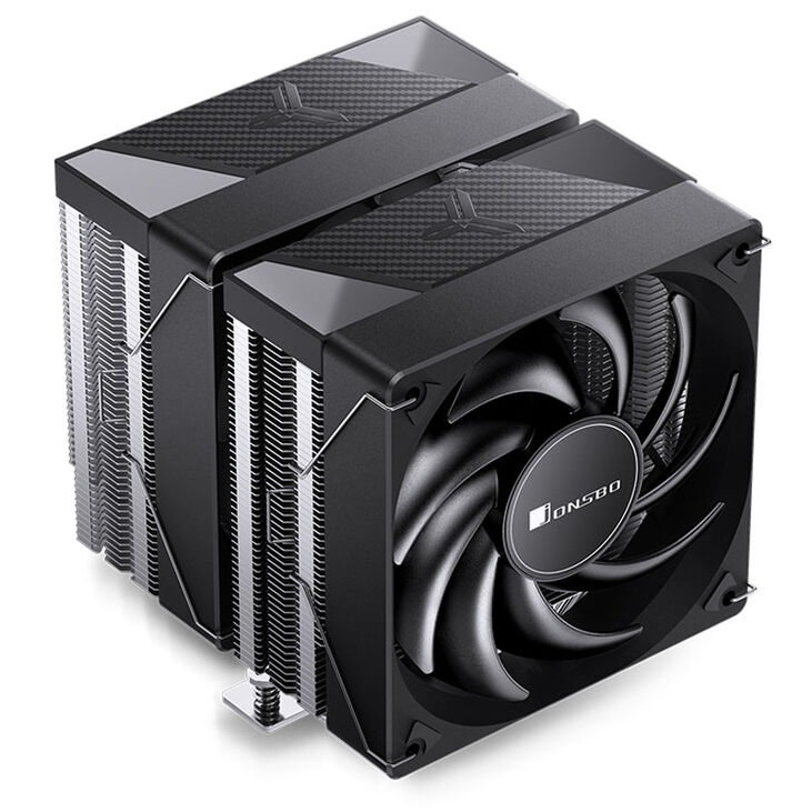 Jonsbo CR-3000 CPU-Kühler, Dual Tower, 120mm - schwarz image number 1