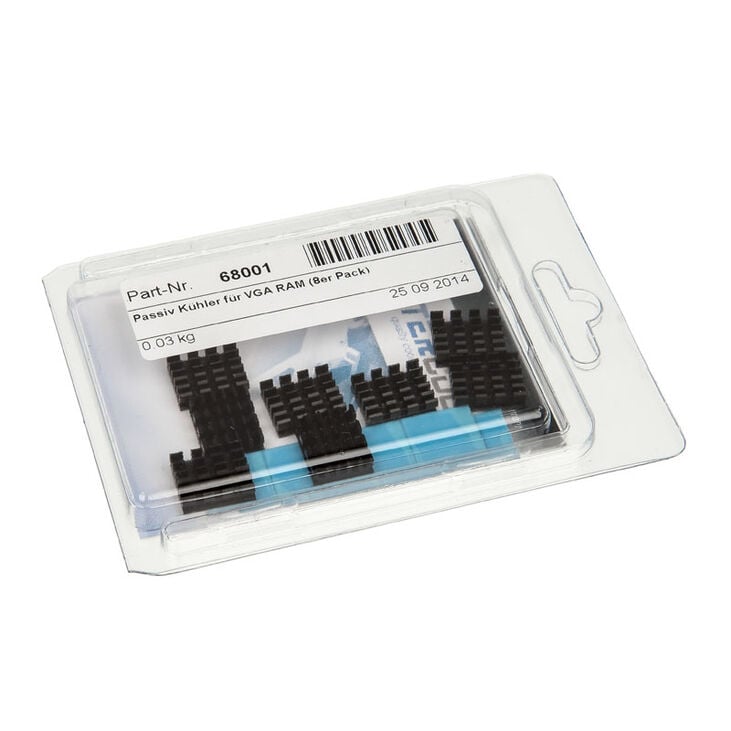 Watercool Passivkühler für VGA RAM 8er Pack image number 3
