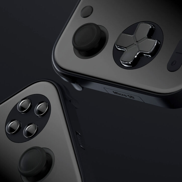 Ayaneo Pocket S Gaming Android Handheld Konsole – 1.440P, 16 GB LPDDR5X, 512 GB SSD, schwarz image number 5