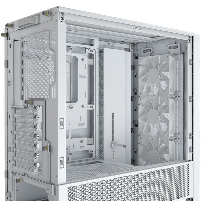 Corsair Frame 4000D RS PC-Geh&auml;use, Midi-Tower, E-ATX, Tempered Glass - wei&szlig; image number 2
