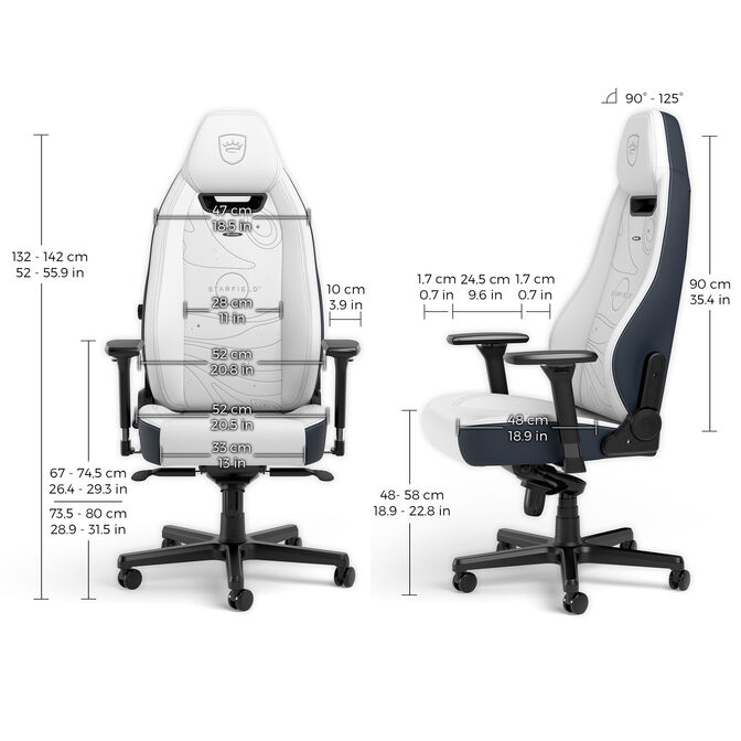 noblechairs LEGEND Gaming Chair - Starfield Edition image number 10