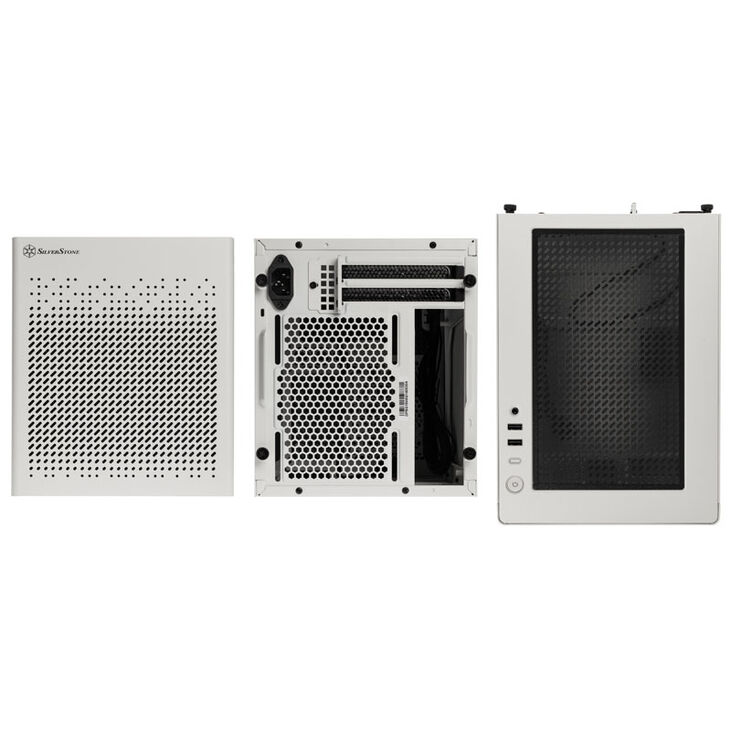 SilverStone SST-SG16W Mini-ITX Gehäuse - weiß image number 3