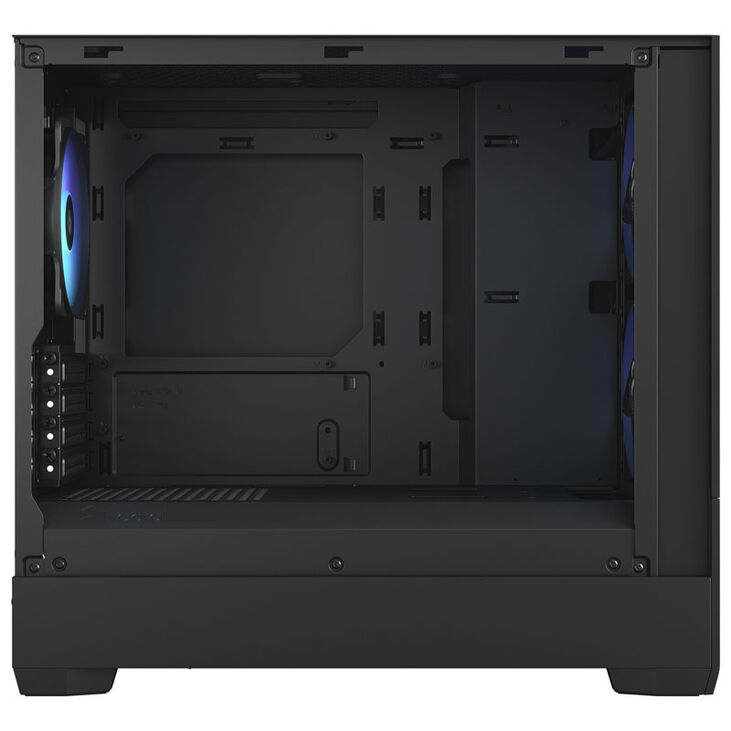 Fractal Design Pop Mini Air RGB Clear Tint Micro-ATX-Gehäuse, Tempered Glass - schwarz image number 7