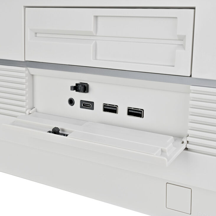 Silverstone FLP01 PC case, HTPC, SSI-CEB/ATX - white image number 8