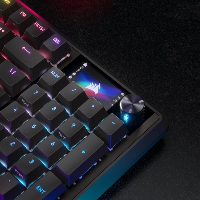 Corsair Vanguard Pro 96 Gaming-Tastatur, RGB - MGX Hall-Effect-Switches, schwarz, ISO image number 14