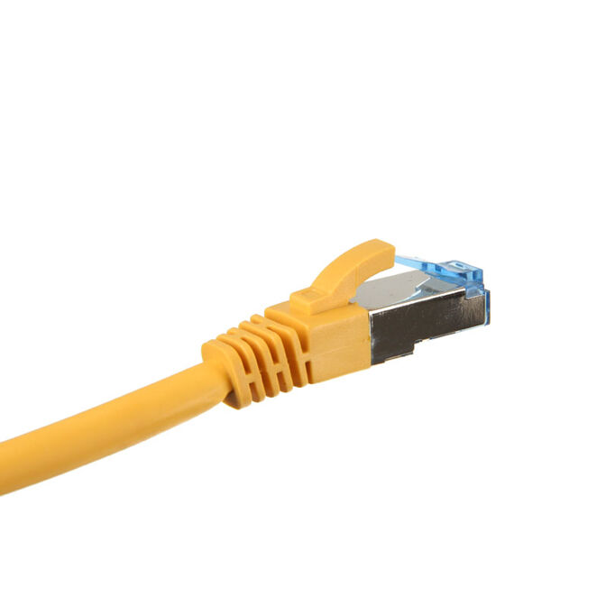 InLine Patch Cable Cat.6A, S/FTP (PiMf), 500MHz, yellow - 5m image number 2