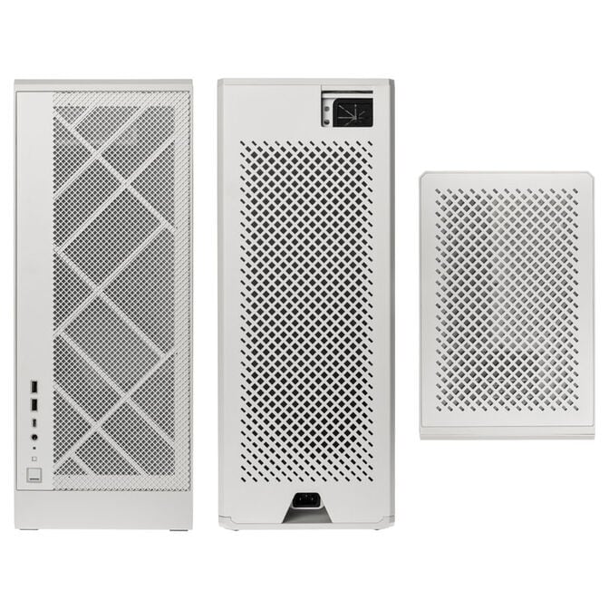 SilverStone Alta G1M Micro-ATX Case - white image number 3