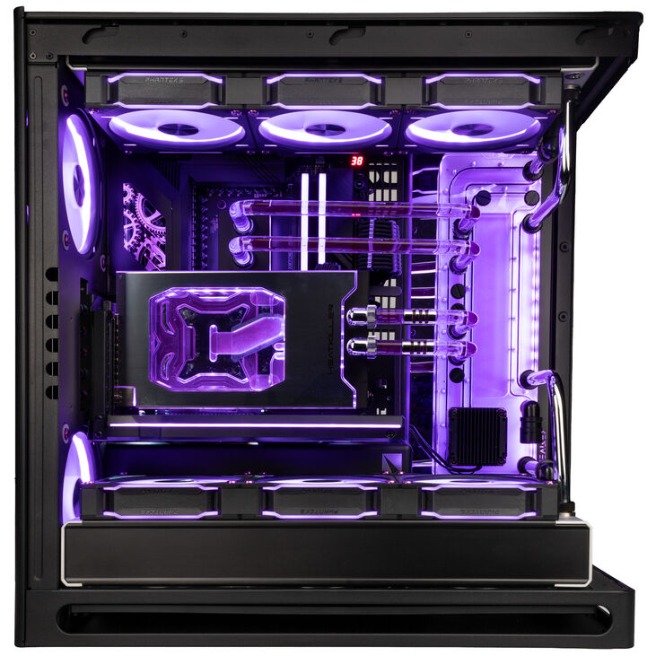 Gaming PC Shadow Oasis Elite, AMD Ryzen 7 9800X3D, NVIDIA GeForce RTX 4090 - Custom Water Cooling image number 2