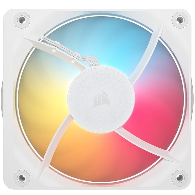 CORSAIR iCUE LINK RX120 II RGB PWM-L&uuml;fter, 120 mm, 2.100U/min - wei&szlig; image number 2