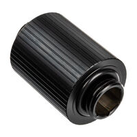 EK Water Blocks EK-Quantum Torque G1/4 Inch Extension Straight MM 28 - Black