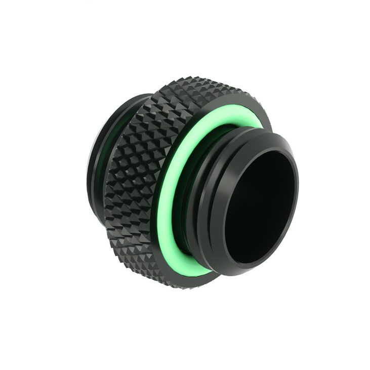 Barrow adapter straight G1/4 inch female to G1/4 inch female, 5mm - black image number 0