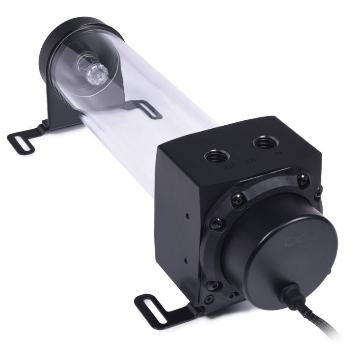 Alphacool Core 200 Aurora ARGB Ausgleichbehälter mit VPP Pumpe, Acryl - schwarz image number 2